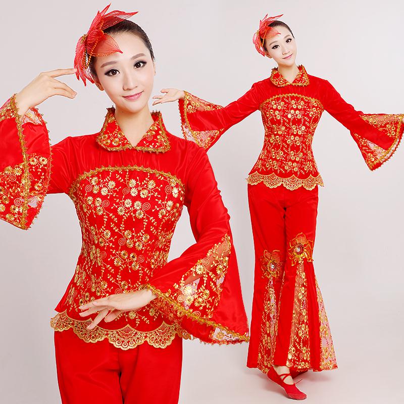 套装大码扭秧歌新款演出服加大码东北中老年人广场舞女士服装在类目 女装/女士精品, 唐装/民族服装/舞台服装, 民族服装/舞台装中 - 来自Buy2taobao.com提供专业的淘宝代购服务