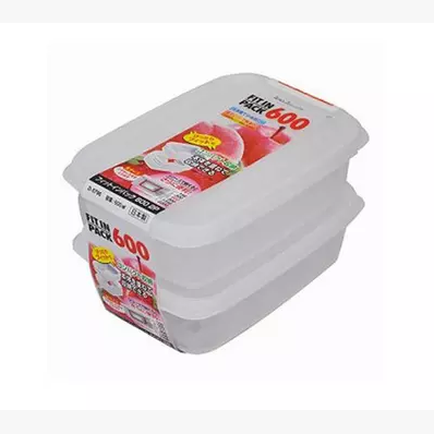 日本進口 廚房保鮮盒 微波爐解凍盒 食品冷藏盒 2個裝 600ml在類目 餐飲具, 保鮮容器/保鮮器皿, 保鮮盒中 - 來自Buy2taobao.com提供專業的淘寶代購服務