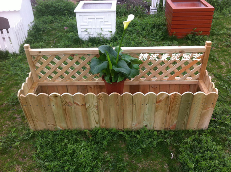 Manufactor Customized Wood flower outdoors combination Flower Box Wood preservative flowerpot Carbonized wood Planters grid Flower Boxin the Business/Office Furniture , City Furniture , Landscaping rich space facilities , Parterre category - from Buy2taobao.com to provide professional Taobao agent buy service