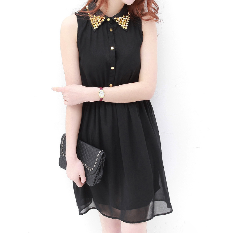 欧美女装复古翻领...