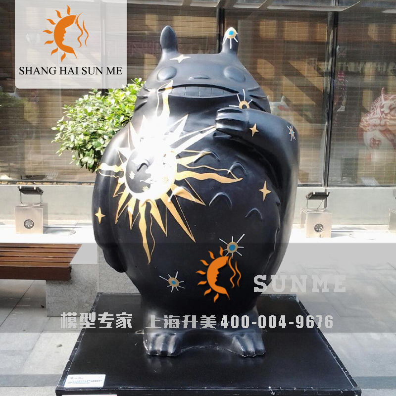 【上海升美】彩绘龙猫卡通玻璃钢雕塑模型道具定制树脂户外摆件在类目 商业/办公家具, 城市家具, 美化丰富空间设施, 雕塑中 - 来自Buy2taobao.com提供专业的淘宝代购服务