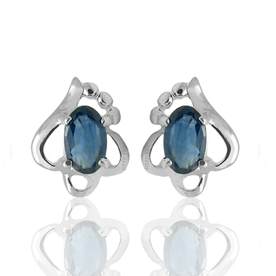 Precious Phil jewelry 925 Natural sapphire earringsin the Jewelry/Diamond/Jade/Gold , Colored stones/Precious stones , Earring category - from Buy2taobao.com to provide professional Taobao agent buy service