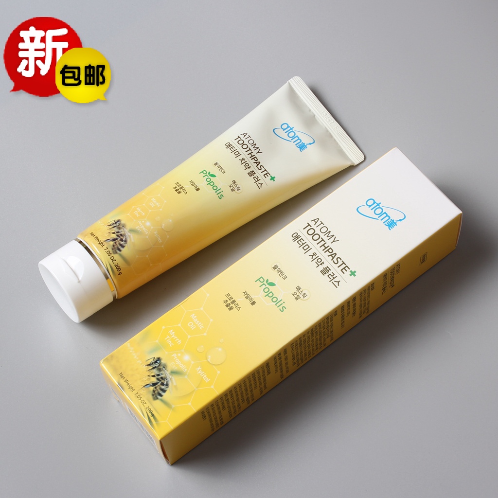 the republic of korea Original quality goods atom Beautiful toothpaste Atomy Many AI toothpaste natural Propolis toothpaste 200gin the Care cleaners/Sanitary napkins/Paper/Aromatherapy , Shampoo bath/Personal cleanliness , Oral Care , Toothpaste category - from Buy2taobao.com to provide professional Taobao agent buy service