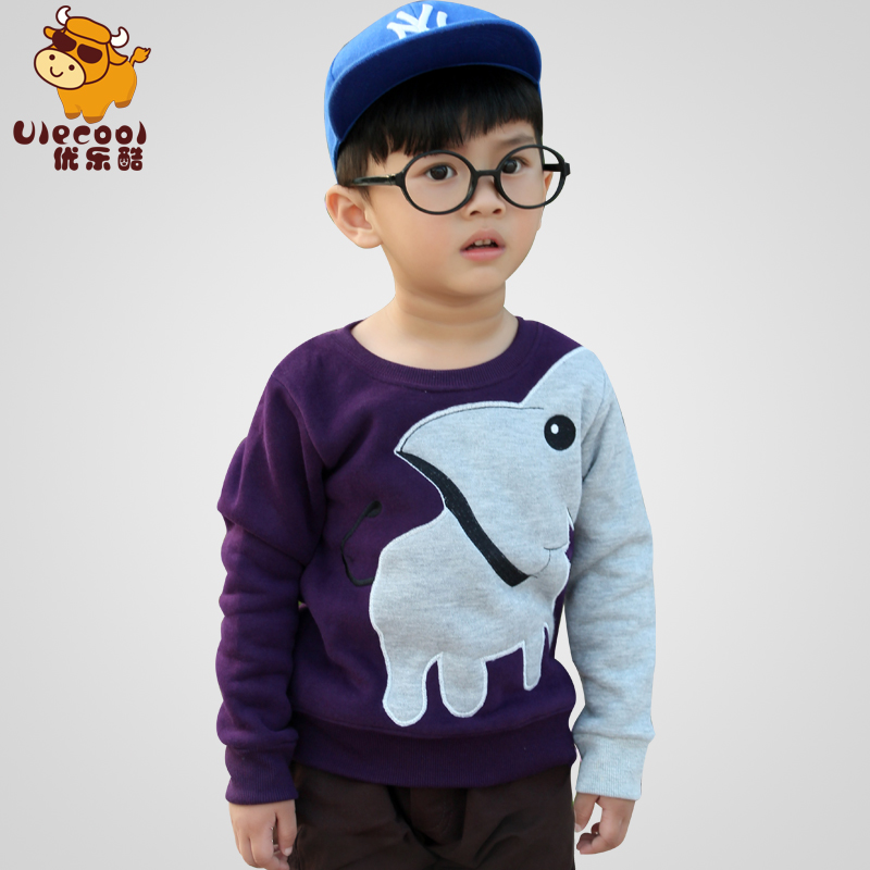 儿童新年装加厚加绒...