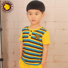 Gifted musicians Cool Kids Korean children, boys and girls summer cotton short-sleeved pajamas set tracksuit 60023 2