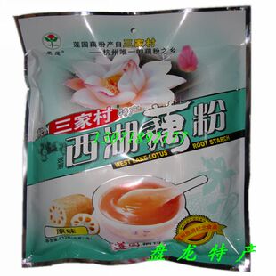  特价促销*杭州三家村特产 莲园西湖藕粉 原味含糖 432g*袋装