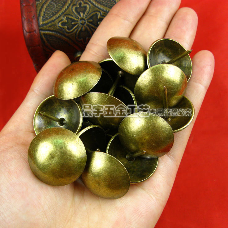 光25mm仿古沙發泡釘 DIY裝飾小釘子鼓釘泡釘木箱酒盒泡釘菊花泡釘在類目 住宅傢俱, 沙發類, 沙發配件及輔料, 泡釘中 - 來自Buy2taobao.com提供專業的淘寶代購服務