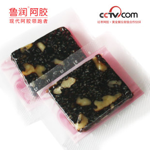  滋补 鲁润玫瑰阿胶固元膏 即食阿胶糕 山东东阿特产阿胶 固元膏
