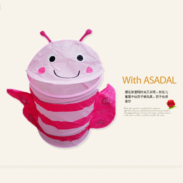 Close acceptance Round bucket with lid Clothes receiving barrel Toy storage bucket Debris bucket Laundry Bin honeybeein the Storage consolidation , Home Storage appliances , Storage bucket , Laundry Bin category - from Buy2taobao.com to provide professional Taobao agent buy service