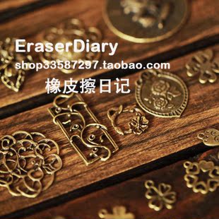  DIY饰品材料配件 复古 植物 合集  挂饰 146#