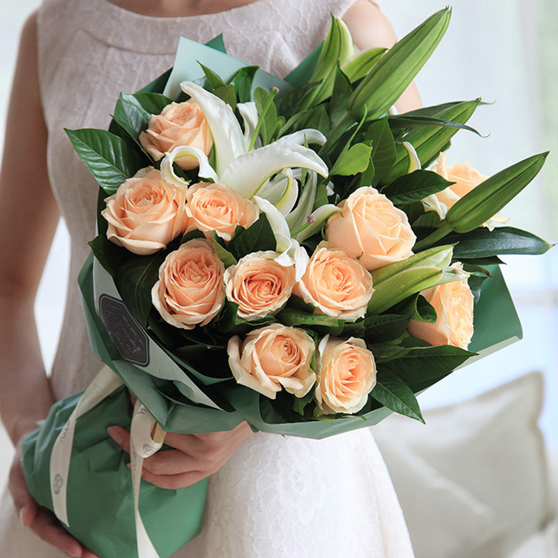 Perfume Lily rose Mix and match Bouquet of flowers flower express Guangzhou Same city birthday Friend Elder customerin the Flower delivery/Flowers simulation/Plants gardening , Flower delivery(City) category - from Buy2taobao.com to provide professional Taobao agent buy service