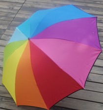 雨蝶彩虹伞10K睛雨伞
