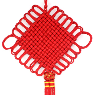  仕彩 双线14盘中国结 红火中国结 手工编织中国结 新年装饰品