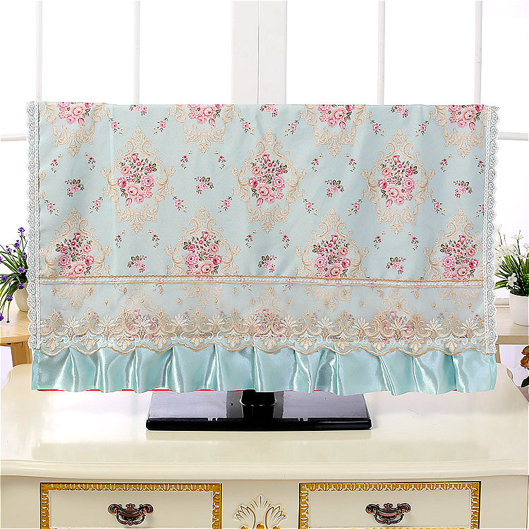 European style LCD TV 42 Inch wall hanging 32 Inch TV cover 60 a dust cover 55 Gabion 50 Lace 65in the Home Fabric , Dust protection cover , TV cover category - from Buy2taobao.com to provide professional Taobao agent buy service