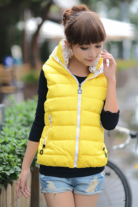 <em>棉马甲女款</em>背心马夹外套 : <em>棉马甲女款</em>背心马夹