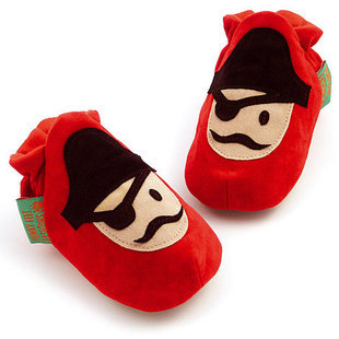  英国产Funky Feet宝宝学步鞋 幼儿软底鞋皇室手工制作 幼儿居家鞋