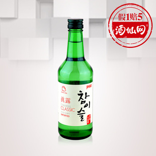  酒仙网 20.1度真露竹炭酒360ml 露酒