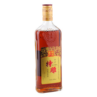  酒仙网  11°东方特雕金标清爽黄酒500ml