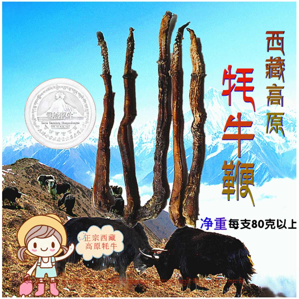 Bullwhip Tibet Air drying Yak whip specialty Plateau Orthodox school Yak whip 110 Above Paojiu Soup ingredientsin the Traditional nourishing food , Other traditional tonic , Other traditional tonic category - from Buy2taobao.com to provide professional Taobao agent buy service
