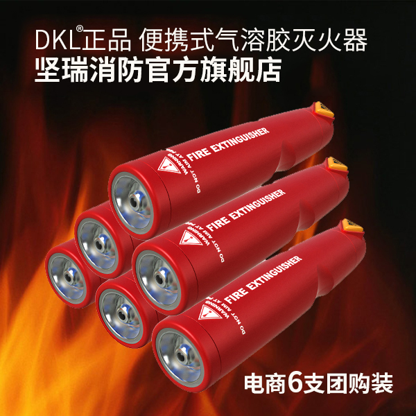 【六支團購包郵】堅瑞DKL氣溶膠滅火器汽車便攜家用消防小型在類目 汽車/用品/配件/改裝, 汽車用品/內飾品, 駕車個人用品, 車用滅火器中 - 來自Buy2taobao.com提供專業的淘寶代購服務