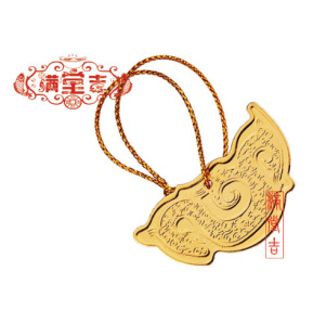  李居明吉祥物 金龙佩化煞宝牌 蛇年吉祥物 见煞化煞 永保健康