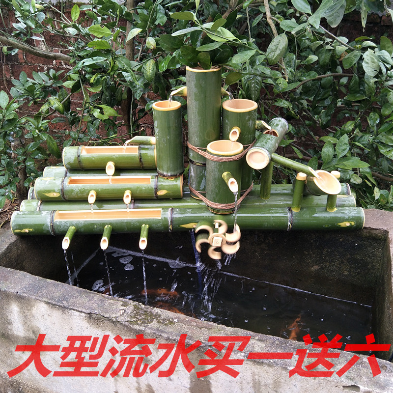 竹流水摆件庭院流水摆件 竹制工艺品-竹滴水 园林流水器 加湿器在类目 商业/办公家具, 城市家具, 美化丰富空间设施, 喷泉中 - 来自Buy2taobao.com提供专业的淘宝代购服务