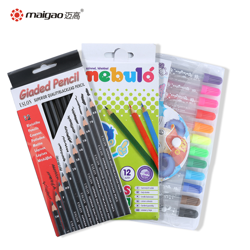 Mellow Paper All black Pencil sketch Fine Arts Color pencil Washing brushes canin the Toy/Childs/Puzzle/Building block/Model , Learning/Experiment/Painting stationery , Pens category - from Buy2taobao.com to provide professional Taobao agent buy service