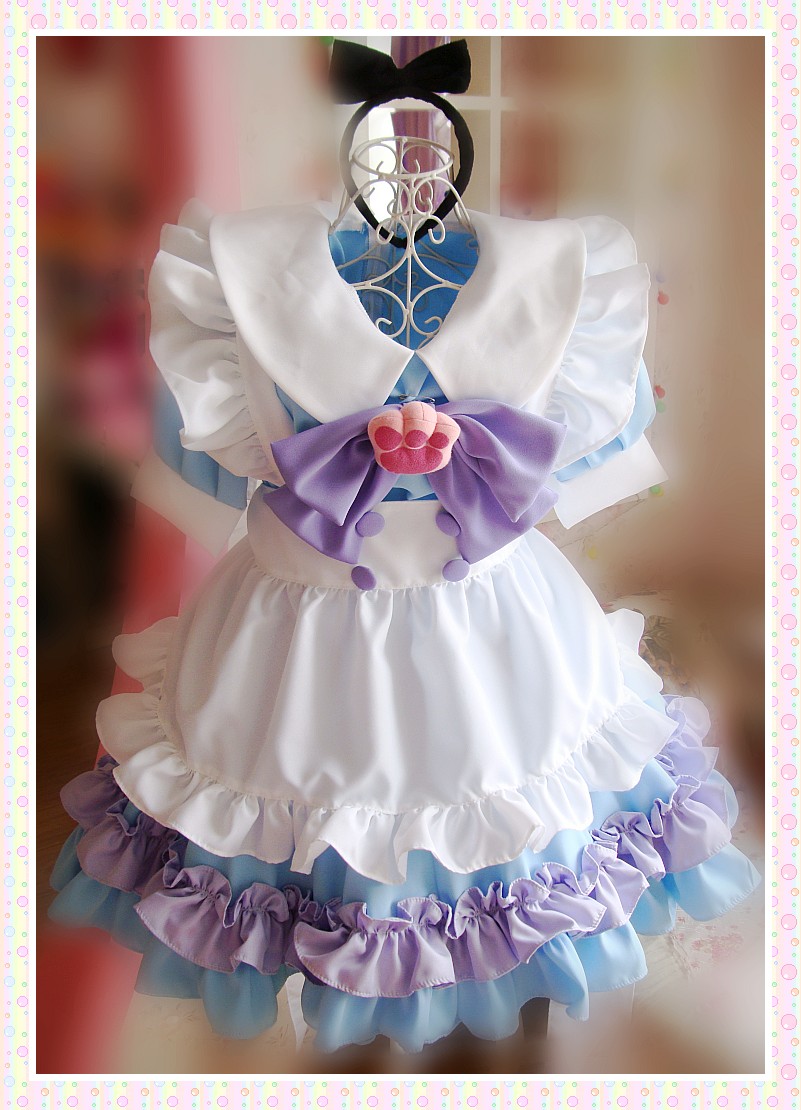日系女仆装cosplay女装lolita 动漫演出服 餐厅女仆制服|msdalam kategori mod main/animasi/Zhou Bian/cos/permainan papan, kostum cosplay/props/perkhidmatan, Wanita Cosplay - dari Buy2taobao.com untuk memberikan perkhidmatan ejen Taobao profesional membeli