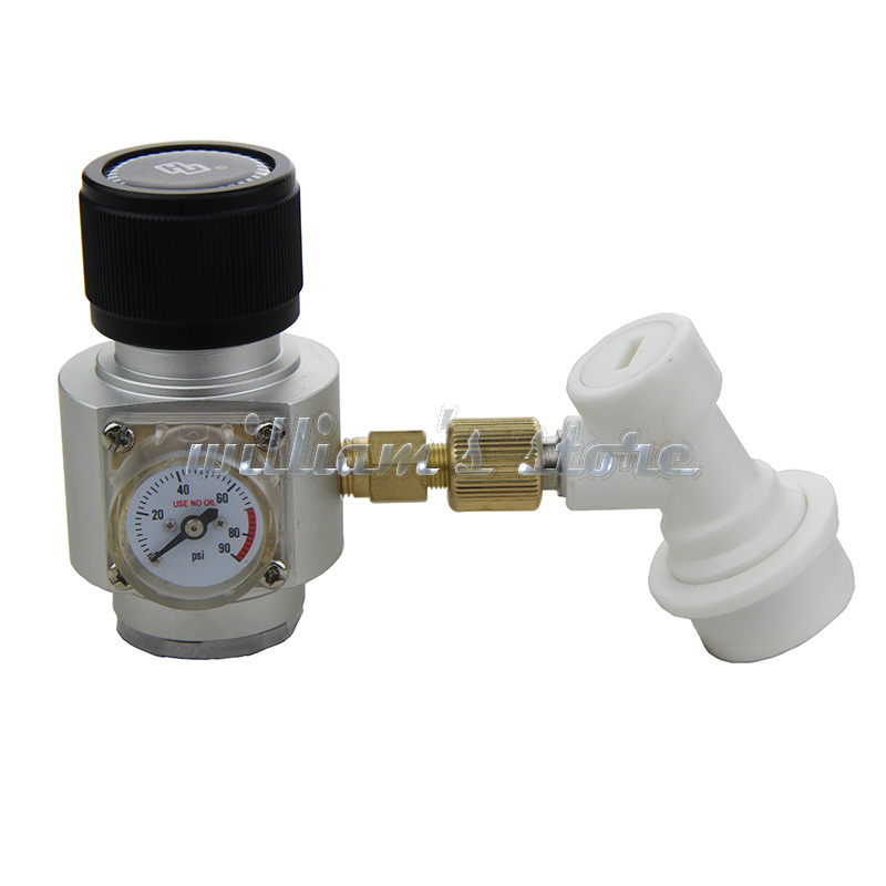 啤酒减压阀 二氧化碳/CO2气阀/60PSI/带压力表气阀/16克小钢瓶|ruв категории посуда, до дна/бокал/вино, ведерко со льдом - от Buy2taobao.com для оказания профессиональной услуги покупки агента Taobao