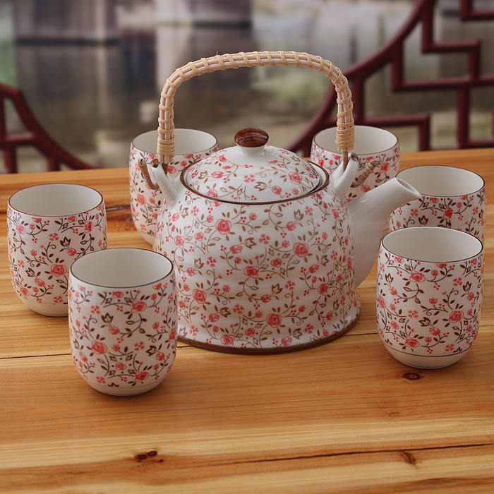 景德镇陶瓷茶具套装 