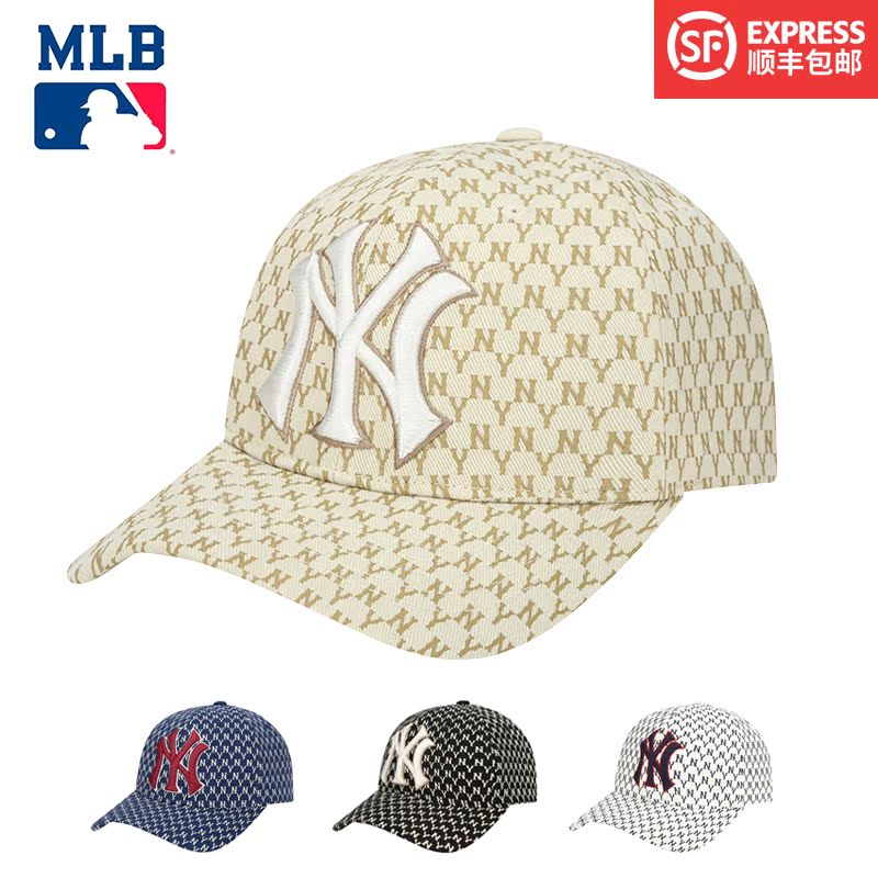 MLB棒球帽19新款NY洋基队大标刺绣帽韩版潮流百搭男女通款情侣帽在类目 服饰配件/皮带/帽子/围巾, 帽子中 - 来自Buy2taobao.com提供专业的淘宝代购服务