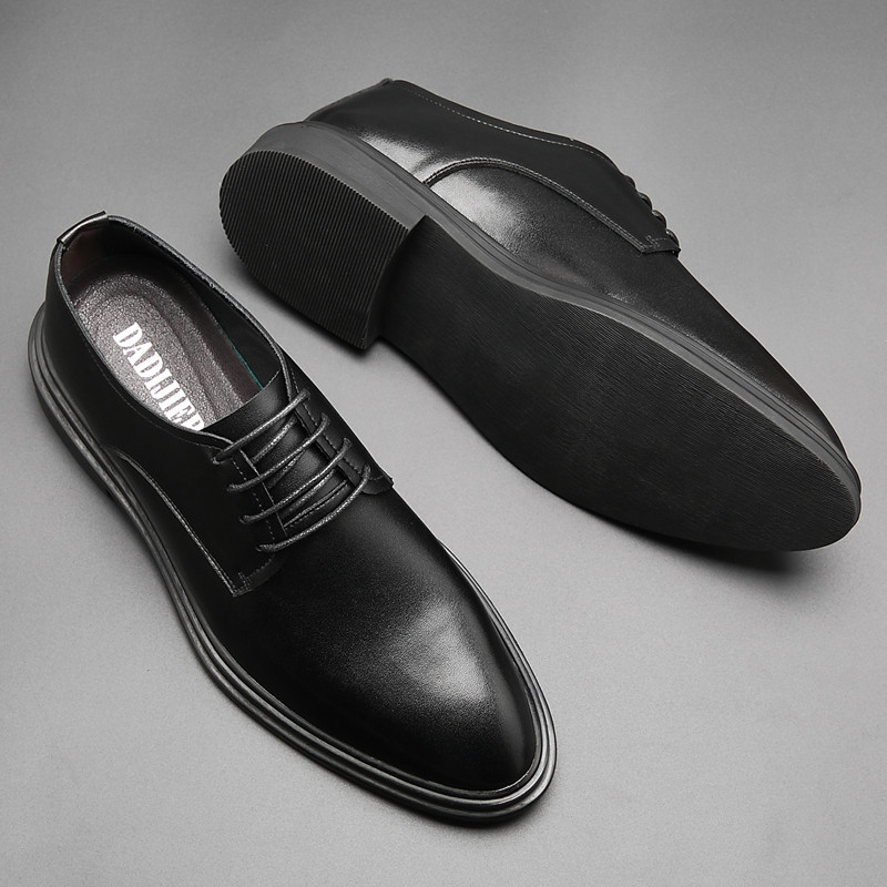 Ultra-fire middle age leisure time fashion business affairs leather shoes temperament shoes Explosive money Real leather shoes leather shoes Simplicity Night showin the Men's Shoes, Boots category - from Buy2taobao.com to provide professional Taobao agent buy service