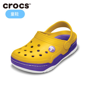  [搭配]Crocs卡骆驰儿童鞋小克骆格洞洞鞋厚底花园凉鞋|14301