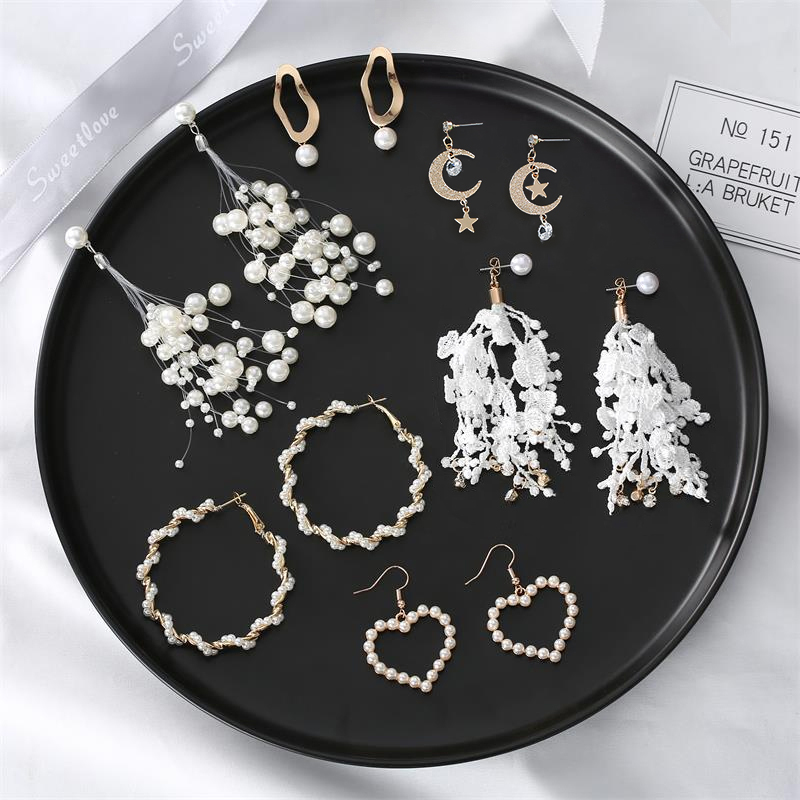 suit Show thin Round face Earrings 2019 new pattern Ear Studs temperament have more cash than can be accounted for Earrings senior French Earringsin the Accessories/Fashion Jewelry, Earring , Earrings category - from Buy2taobao.com to provide professional Taobao agent buy service