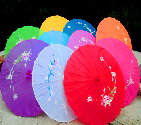 伞古代舞蹈伞透明工艺伞绸布伞装饰雨伞油纸伞