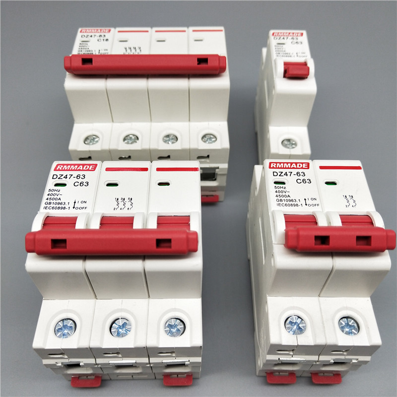 DZ47-63小型断路器家用空开漏电空气开关1P2P3P4P 6A-32A-63A C45|ruв категории электронный/электрик, выключатель, воздушный выключатель - от Buy2taobao.com для оказания профессиональной услуги покупки агента Taobao