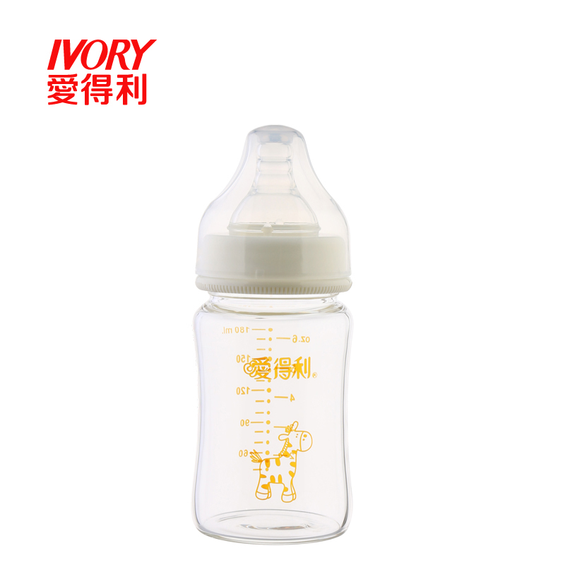 愛得利奶瓶 寬口徑晶鑽玻璃奶瓶 新生兒 嬰兒中大型號A98/180ml在類目 尿片/洗護/餵哺/推車牀, 奶瓶/奶瓶相關, 奶瓶中 - 來自Buy2taobao.com提供專業的淘寶代購服務