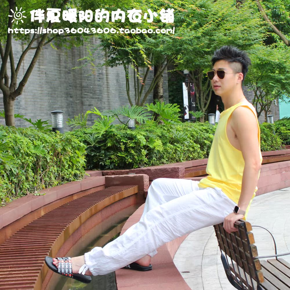 伴夏暖阳 休闲健身跑步无袖背心 2种版型(圆弧版 常规平版)039|msdalam kategori sukan/pakaian kasual, 运动内衣, 运动背心 - dari Buy2taobao.com untuk memberikan perkhidmatan ejen Taobao profesional membeli