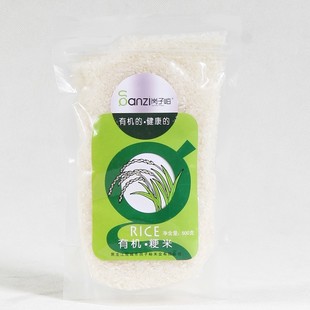  特产 粳米 东北有机大米 岗子峪稻花香米 富矿物质/500g/5元运费