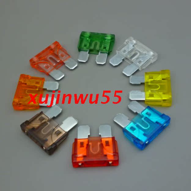 motorcycle Fuse Electric vehicle Tricycle currency Insurance Illustration medium , please Flat angle Insurance tablets 1A-40Ain the Motorcycle/Equipment/Fitting , Others Motorcycle Accessories category - from Buy2taobao.com to provide professional Taobao agent buy service