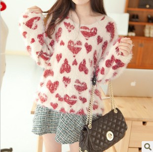 日系甜心可爱羽毛纱毛毛...