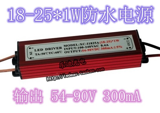 18-25*1W防水电源 LED驱动 防水恒流驱动 18-25W 54-90V 300mA在类目 家装主材, 灯具灯饰, 灯具配件中 - 来自Buy2taobao.com提供专业的淘宝代购服务