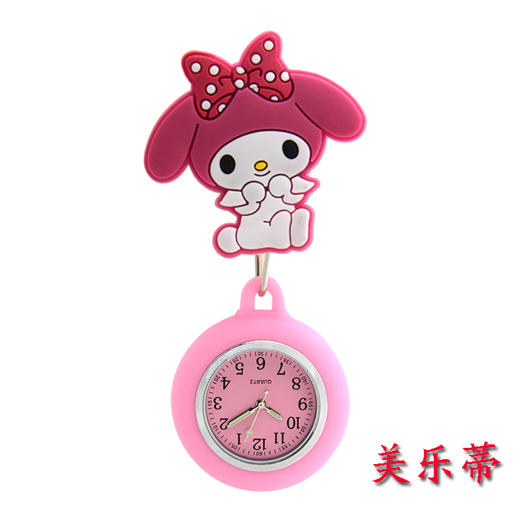 女款護士表可愛懷表口袋挂表考試表可拉伸縮表夜光指針送電池包郵在類目 手錶, 懷錶中 - 來自Buy2taobao.com提供專業的淘寶代購服務