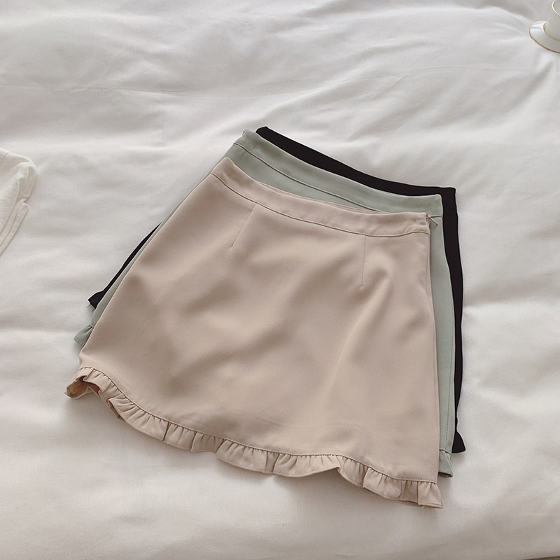 Beautiful upper body~Wood ear Package hip Short skirt Korean Edition girl Like a breath of fresh air Sweet Versatilein the Women's clothing/Boutique , Skirts category - from Buy2taobao.com to provide professional Taobao agent buy service