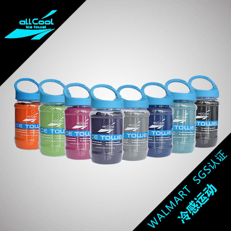 U.S.A ALLCOOL Sports fitness towel Cold Cold towel Instantaneous cooling men and women run Sweat Dry towelin the Sports/Yoga/Fitness/Fans supplies , Badminton , Sports Towel category - from Buy2taobao.com to provide professional Taobao agent buy service
