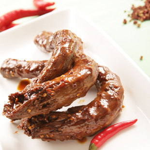  北京满108元包邮 湖北特产 零食周黑鸭鸭脖子 220g 北京发货