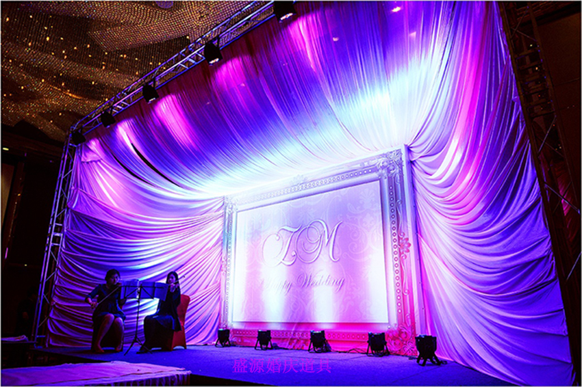 Wedding celebration Stage background Yarn arrangement Ceiling decoration wedding Yarn background new pattern Fabric art suspended ceiling Yarn Valancein the Festive supplies/Gift , Other Festival Gifts category - from Buy2taobao.com to provide professional Taobao agent buy service
