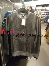 Толстовка hm h＆m 专柜正品代购 男士棒球a字母线圈修身套头长袖卫衣 H&M