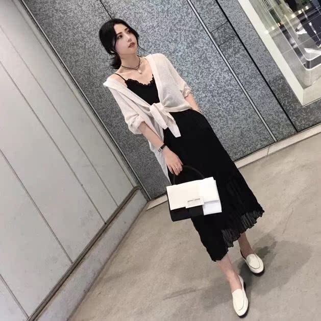 夏季连衣两件套装女2019夏天新款显瘦吊带学生过膝长女在类目 户外/登山/野营/旅行用品, 户外服装, 其他户外服装中 - 来自Buy2taobao.com提供专业的淘宝代购服务