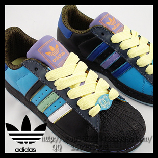  包邮专柜代购阿迪达斯正品男鞋女鞋adidas三叶草板鞋贝壳头运动鞋